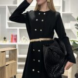 Vestido de punto gabrielle noir - Imagen 3