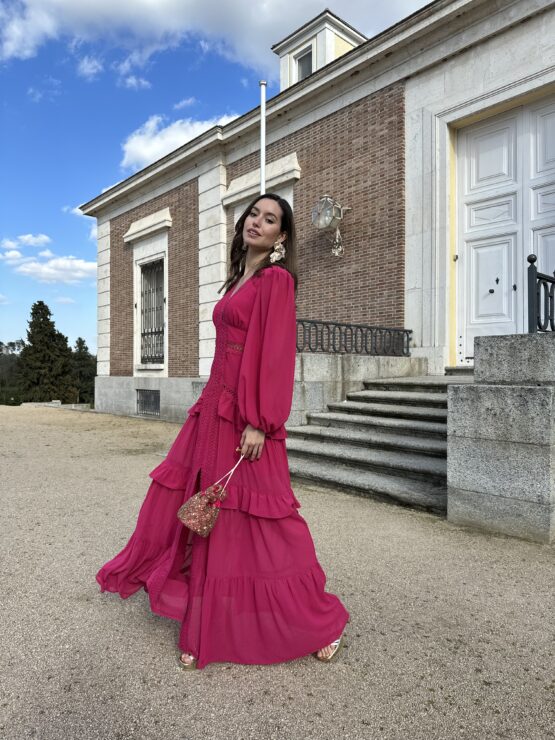 Vestido portobello fucsia - Imagen 5