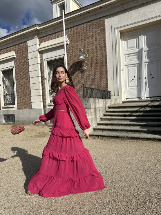 Vestido portobello fucsia - Imagen 4