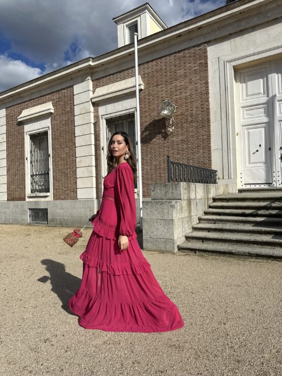 Vestido portobello fucsia - Imagen 3