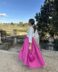 Falda Triana fucsia