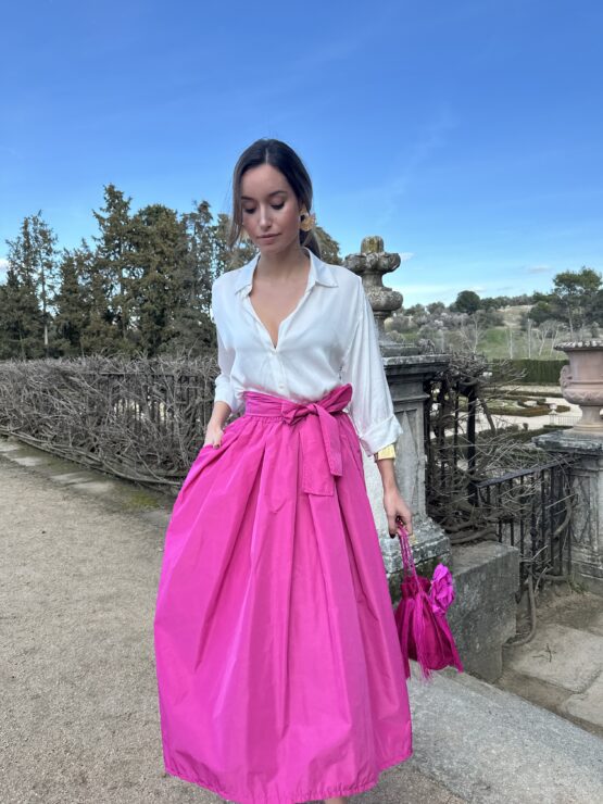 Falda Triana fucsia - Imagen 2