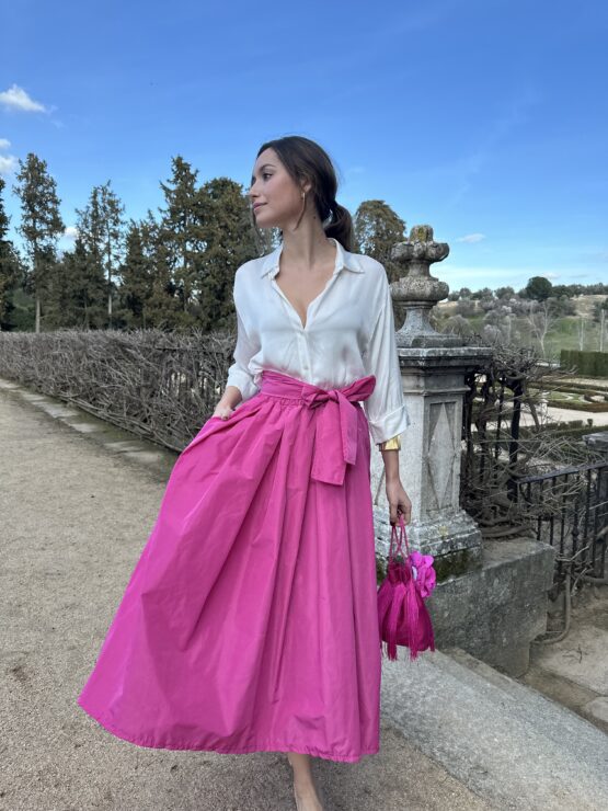 Falda Triana fucsia - Imagen 3