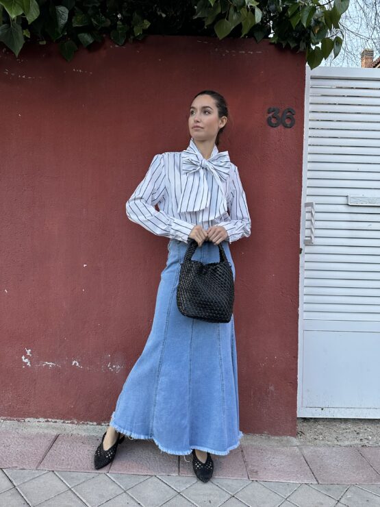 Falda denim sena - Imagen 7