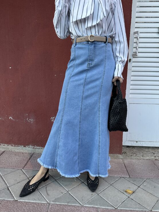 Falda denim sena - Imagen 2