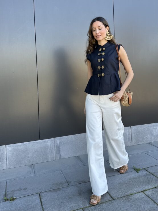 Camisa Leonor azul marino - Imagen 6