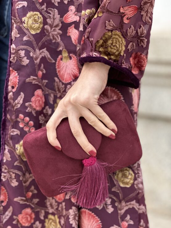 Bolso alamar burdeos
