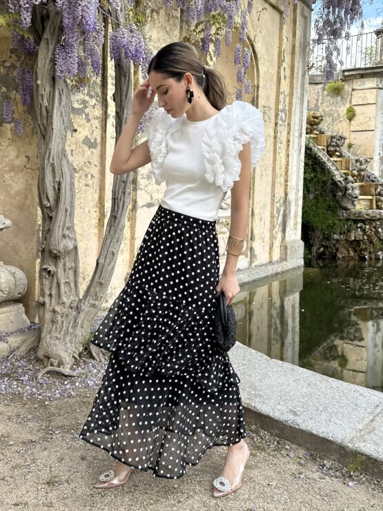 Falda bordada Carmona