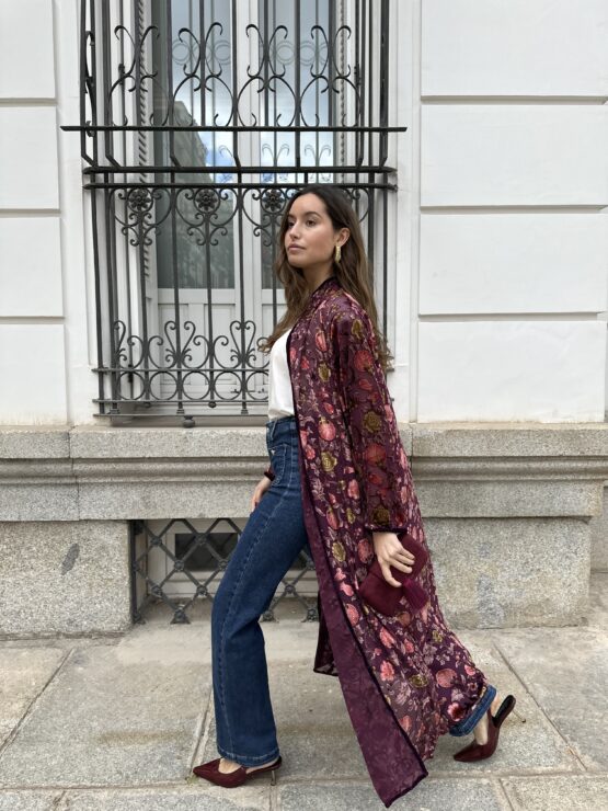 Kimono limited edition burdeos - Imagen 4