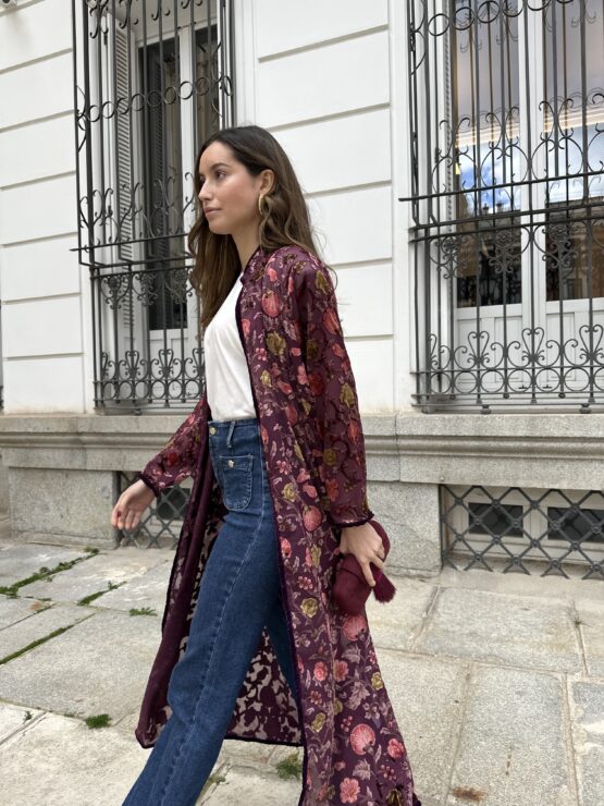 Kimono limited edition burdeos - Imagen 2