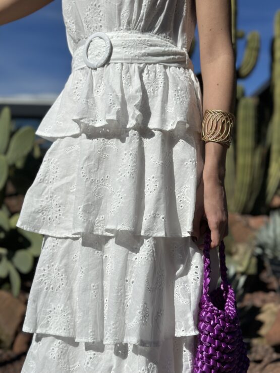 Vestido bordado inglés Margot - Imagen 7
