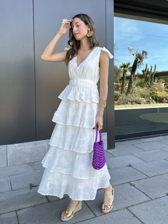 Vestido bordado inglés Margot - Imagen 10