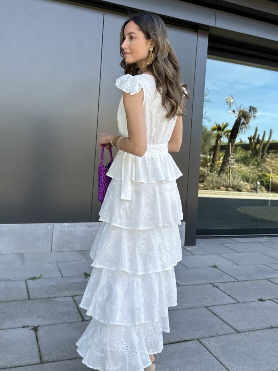 Vestido bordado inglés Margot - Imagen 5