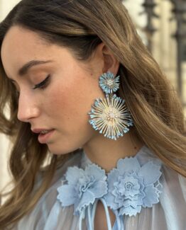 Pendiente Irina sky Blue