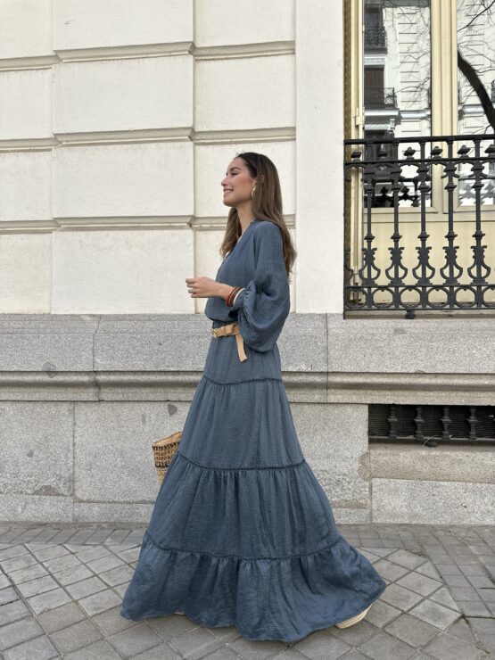 Falda Petra Blue índigo - Imagen 2