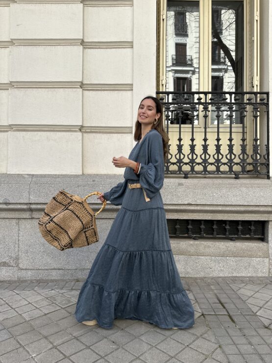 Falda Petra Blue índigo - Imagen 3