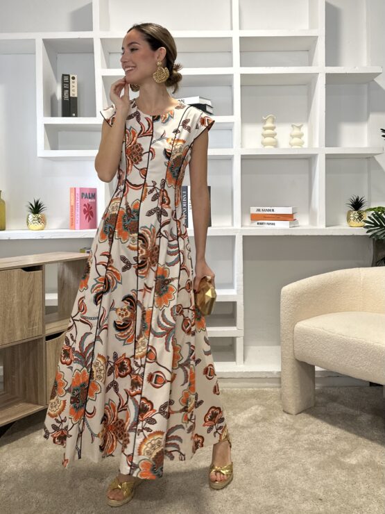 Vestido orchid teja