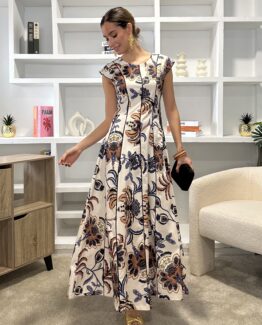 Vestido orchid azul