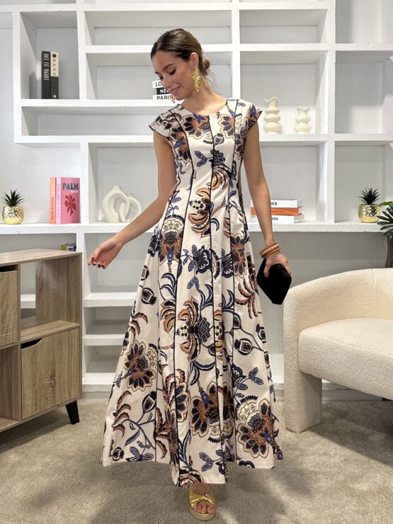 Vestido orchid azul