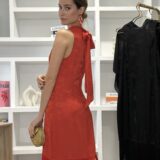 Vestido Rocio flecos rouge - Imagen 5
