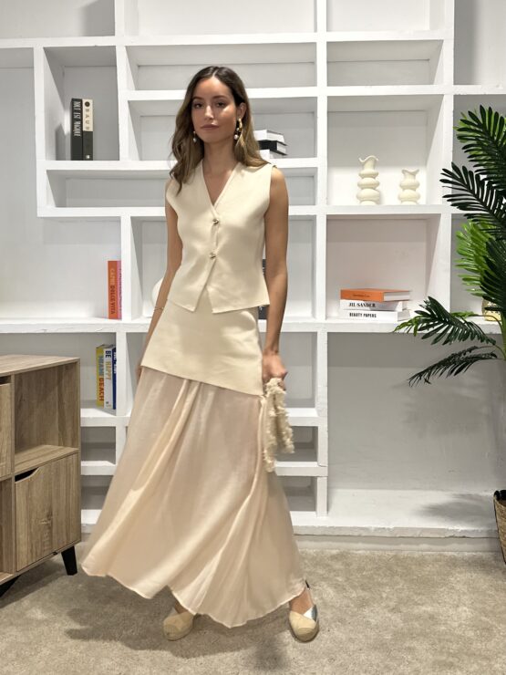 Conjunto punto Palermo beige - Imagen 2