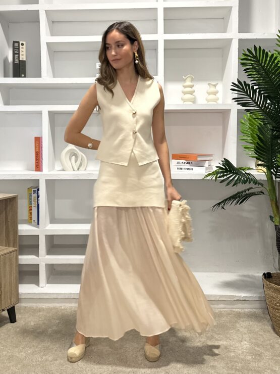 Conjunto punto Palermo beige