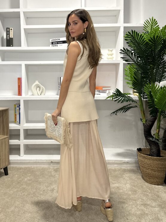 Conjunto punto Palermo beige - Imagen 6