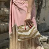 Bolso teria caviar gold