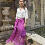 Falda bordada zahara buganvilla - Imagen 6