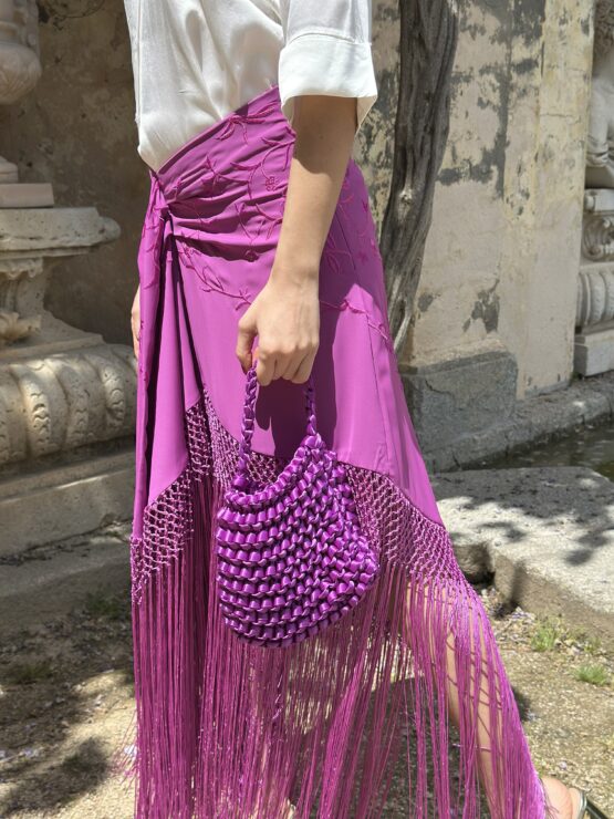 Bolso trenzado vejer - Imagen 3