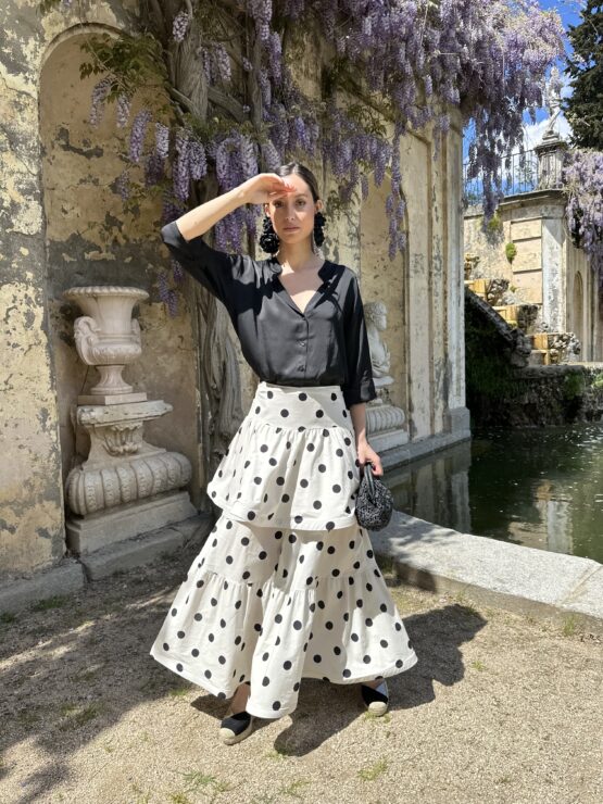 Falda florence topos - Imagen 4