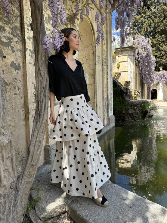 Falda florence topos - Imagen 3
