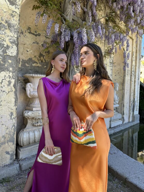 Bolso caviar multicolor - Imagen 2