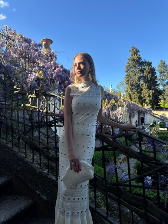 Vestido tachas sena Ivory - Imagen 5