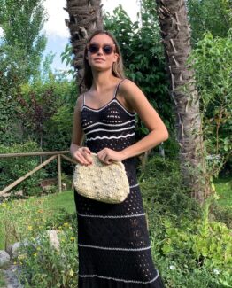 Vetsido crochet coba black