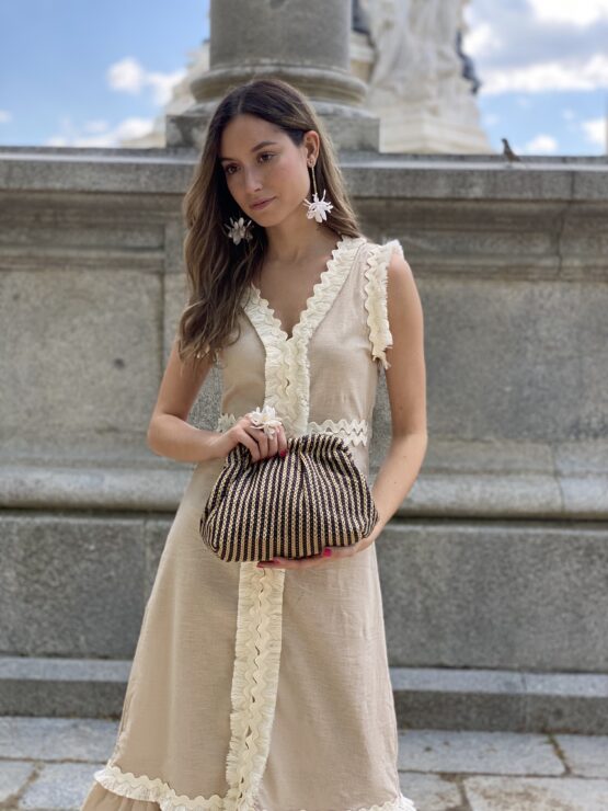 Vestido Catalina beige - Imagen 3