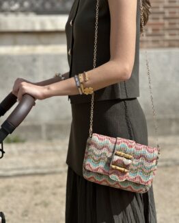 Bolso zigzag multicolor