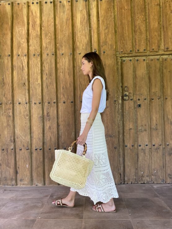 Falda crochet Tulum Ivory - Imagen 2