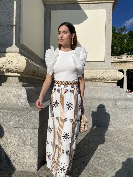 Falda bordada trinidad - Imagen 6