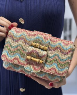 Bolso zigzag multicolor