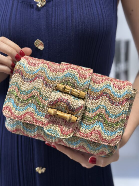Bolso zigzag multicolor - Imagen 4
