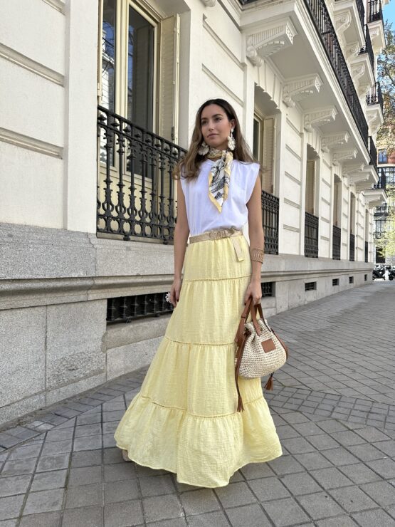 Falda Petra butter yellow - Imagen 5
