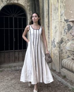 Vestido Cayetana Ivory