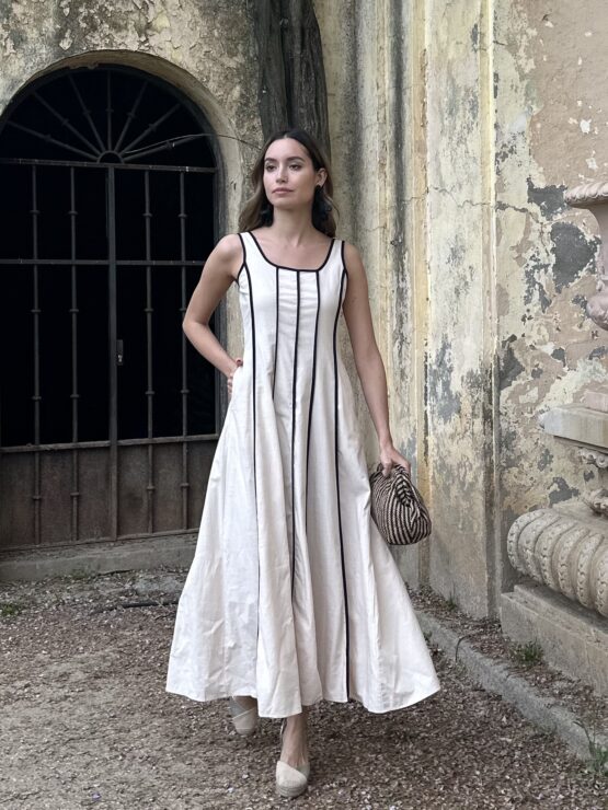 Vestido Cayetana Ivory