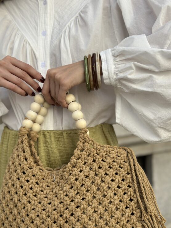 Bolso key west mostaza - Imagen 2