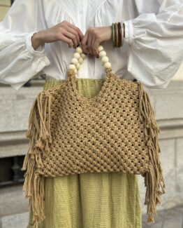 Bolso key west mostaza