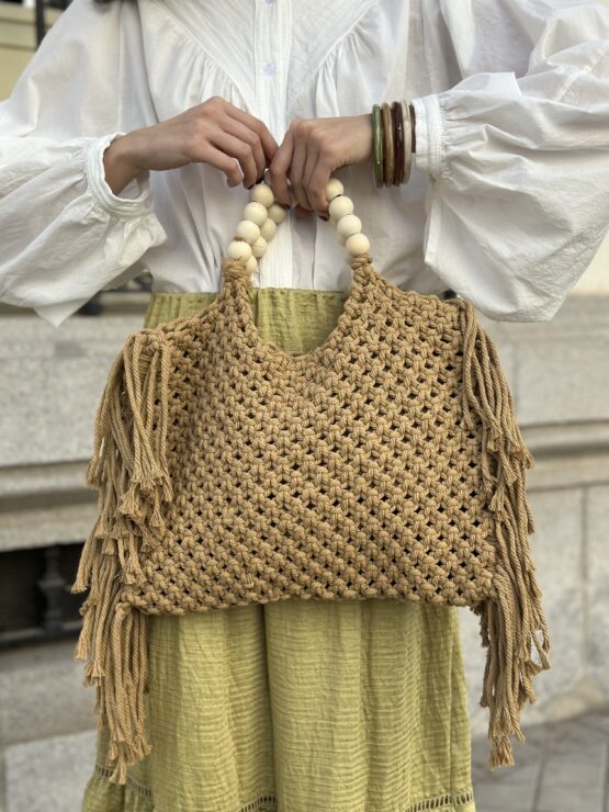 Bolso key west mostaza