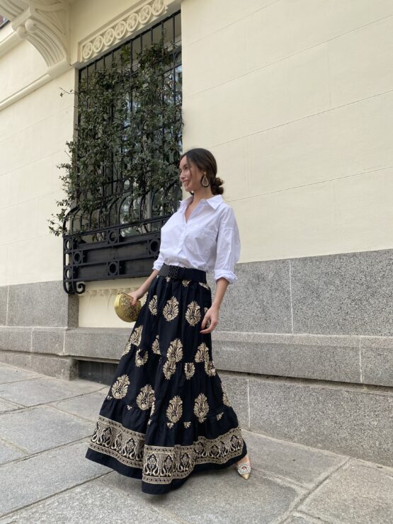 Falda bordada Calabria - Imagen 2