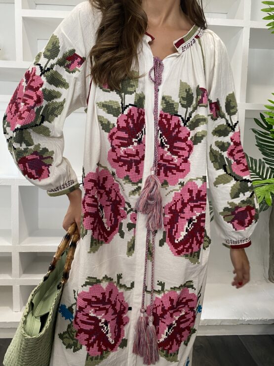 Vestido claudia bordado  edición limitada
