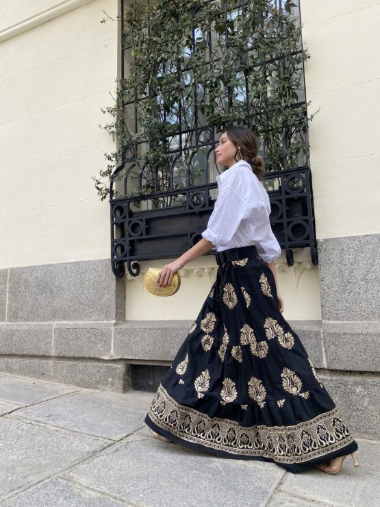 Falda bordada Calabria - Imagen 3